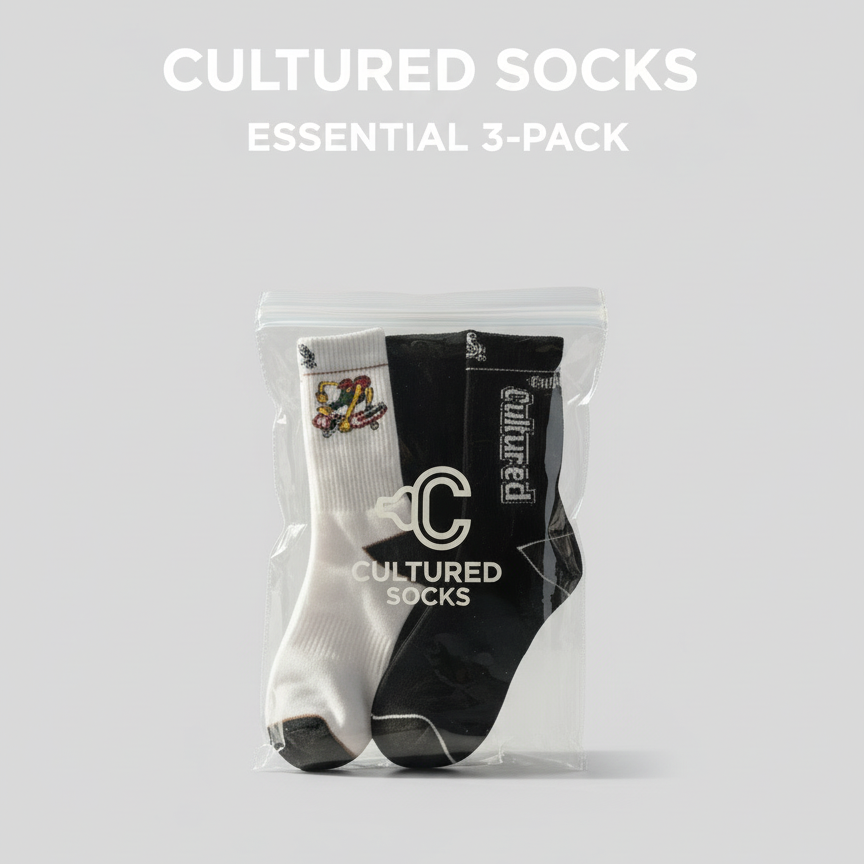 3 Pack Culture Essential Socks