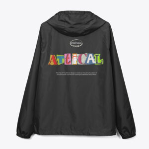 Attical Windbreaker hoodie, water resistant